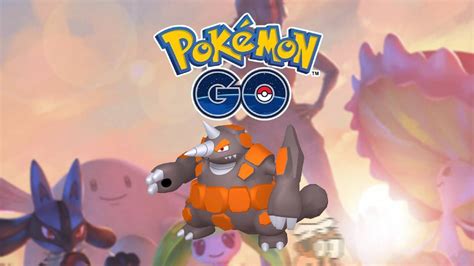 pokemon go rhyperior best moveset.